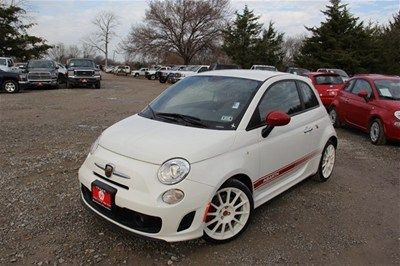 2012 abarth 1.4l white