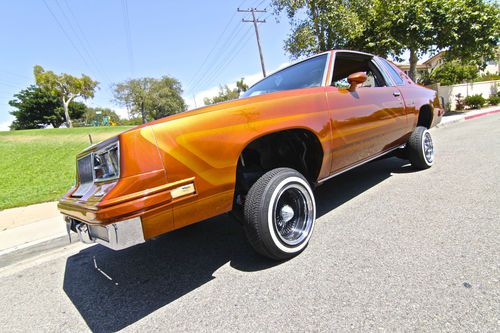 1983 oldsmobile cutlass supreme - hydros, new paint, lowrider with hydraulics
