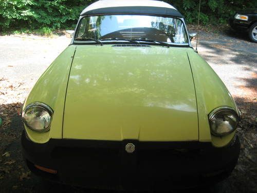 1977 mg mgb mk iv convertible 2-door 1.8l