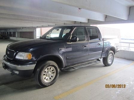 2001 ford f-150 xlt super crew cab pickup 4-door 4.6l