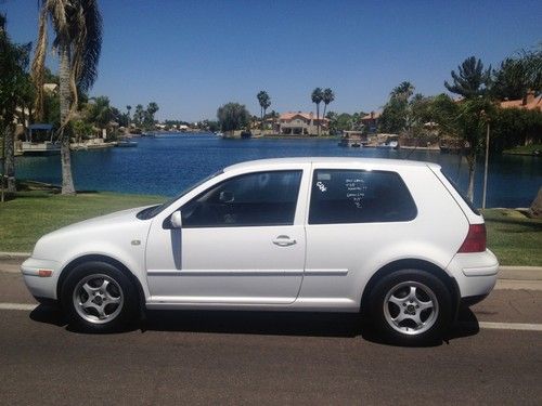 2000 volkswagen golf tdi manual transmission white arizona diesel no reserve