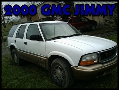 2000 gmc jimmy v6, 4wd, 4x4, air, auto, power everything (blazer, envoy)