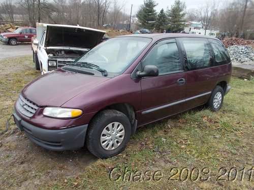 2000 plymouth voyager work van - 108,396 miles  2.4l four cylinder - needs work