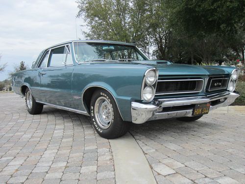 1965 pontiac gto coupe, 4-speed,tri power