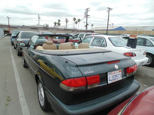 1999 saab 9-3 base convertible 2-door 2.0l