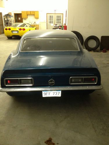 68 camaro barn find big block super sport clone