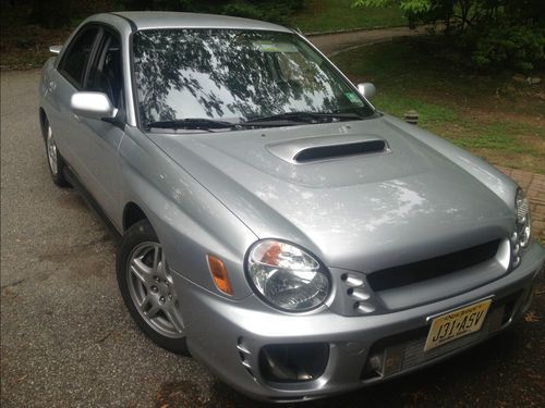 2002 subaru imprezza wrx silver jdm swap 19,000. miles