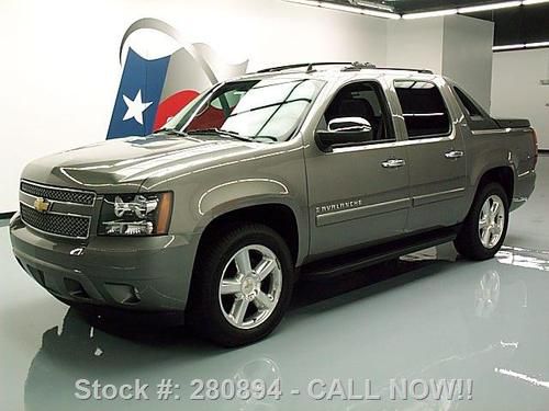 2008 chevy avalanche ltz sunroof nav rear cam 20's 47k texas direct auto