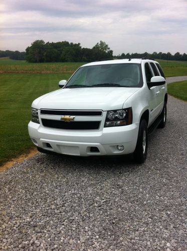 2010 White Chevrolet Tahoe LT Sport Utility 4-Door 5.3L 4WD 3rd Row Leather Seat, US $26,000.00, image 10