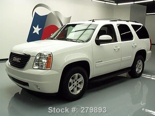 2010 gmc yukon sle 8 pass nav rear cam dvd leather 37k texas direct auto