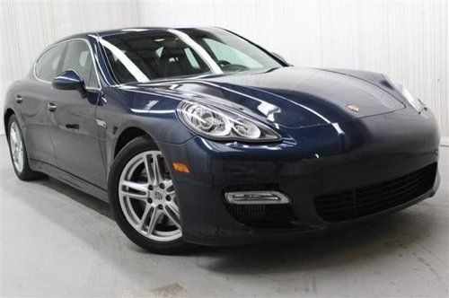 2010 porsche panamera turbo one owner navigation park assist blue