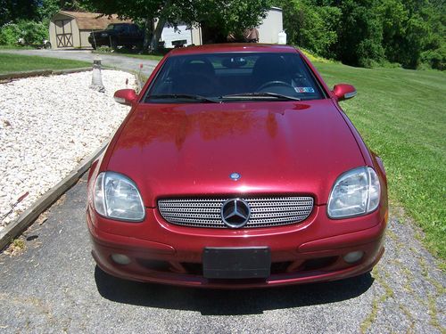 2003 Mercedes-Benz SLK 320 Firemist Red, US $13,900.00, image 3