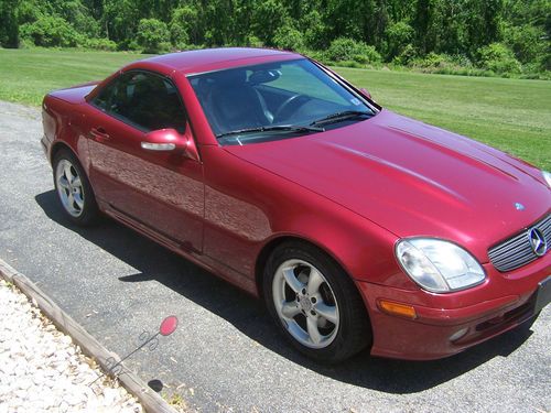 2003 Mercedes-Benz SLK 320 Firemist Red, US $13,900.00, image 4