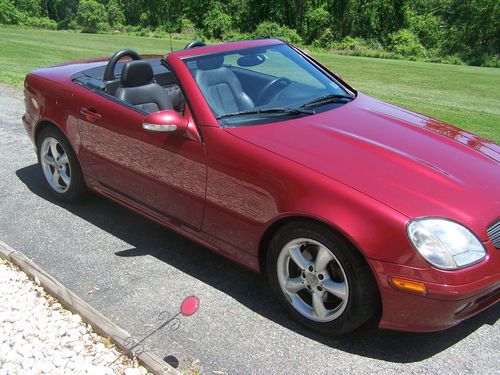 2003 Mercedes-Benz SLK 320 Firemist Red, US $13,900.00, image 11