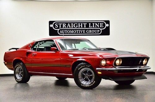 1969 ford mustang mach 1 auto restored
