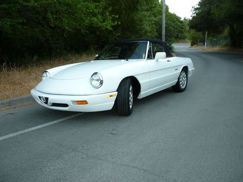 1991 alfa romeo spider veloce