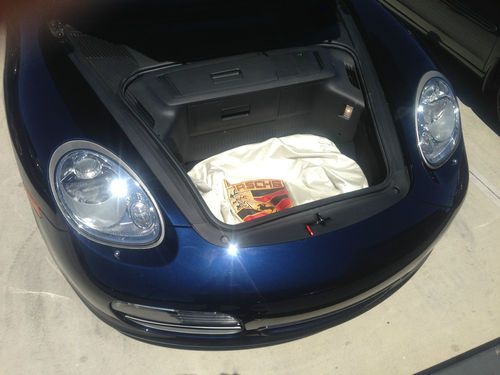 2006 porsche boxster s manual transmission bose bi-xenon black top