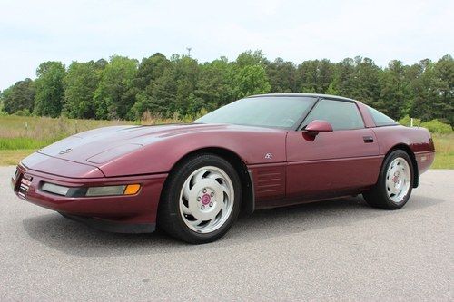 1993 corvette coupe 40th anniversary 57k auto bose targa 5.7l lt1