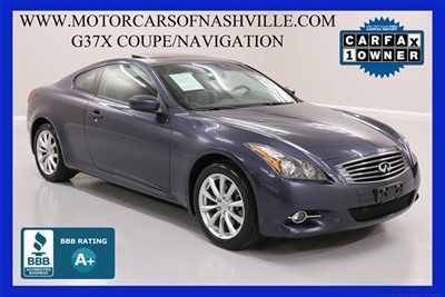 5-days *no reserve* '11 g37 x awd coupe nav bose xenon dvd full warranty carfax