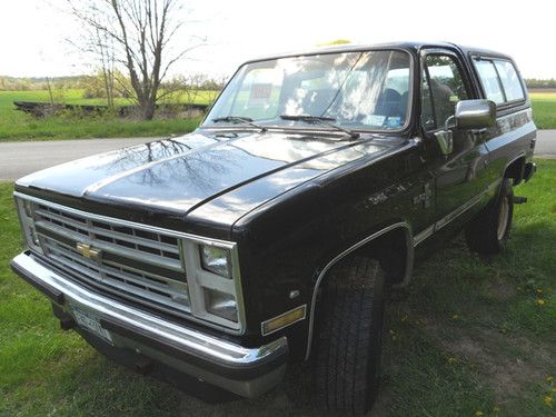 1985 K5 Chevy Blazer Silverado, image 4