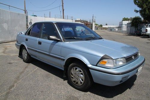 1992 toyota corolla dlx automatic 4 cylinder no reserve