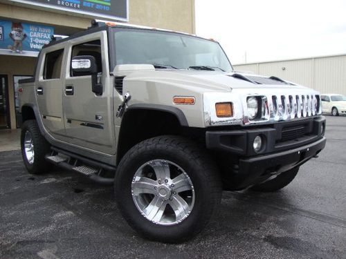2005 hummer h2*awd*adventure pkg*dvd*nav*20" chrme whls*htd sts