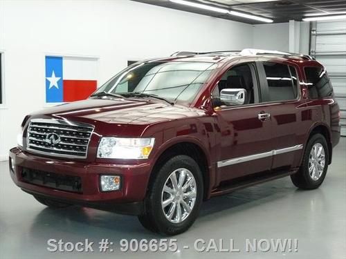 2010 infiniti qx56 4x4 sunroof nav rear cam dvd 38k mi texas direct auto