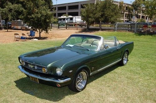 1965 exceptional ford mustang gt convertible a-code