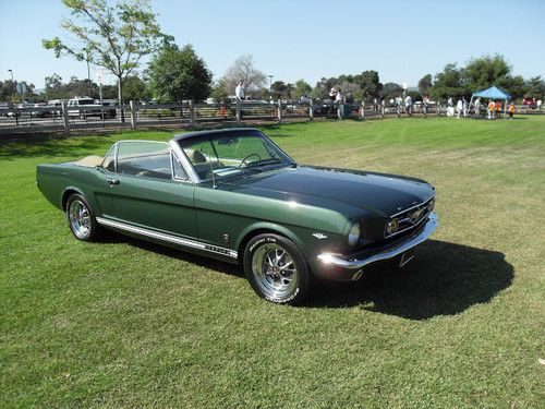 1965 EXCEPTIONAL FORD MUSTANG GT CONVERTIBLE A-CODE, image 15
