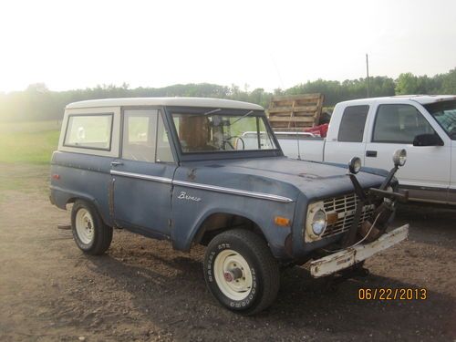 1970 ford bronco wagon sport utility 2-door 2.8l