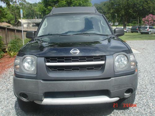 2002 nissan xterra se v6 black automatic, suv, rear wheel drive