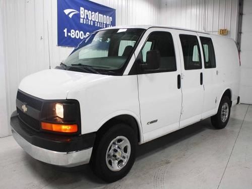 2003 chevrolet express awd cargo van work 5.3l v8 clean all wheel drive box