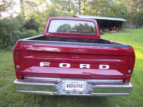 1976 FORD F100 Pick Up Short Bed, image 4