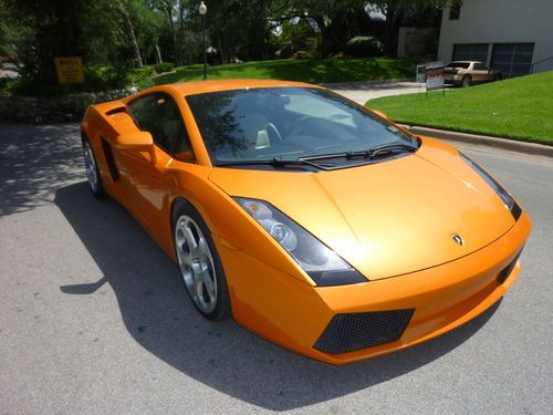 2008 lamborghini gallardo coupe one owner very nice condition