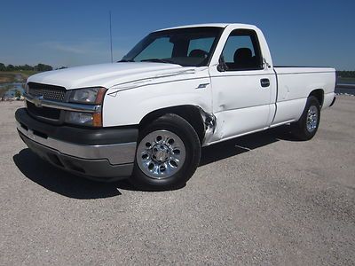 2005 chevy silverado runs great, minor damage, ez-fix! "rebuildable salvage"