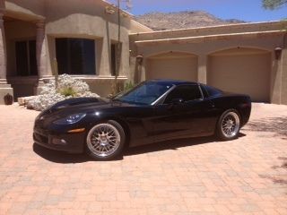 2005 black corvette