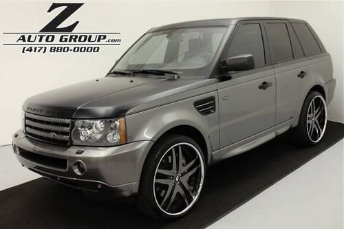 2008 land rover range rover sport supercharged sema 24" forgiato!!!