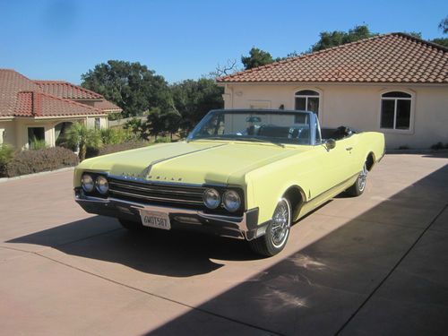 1965  olds dynamic 88 conv, a/c all options, factory original restored