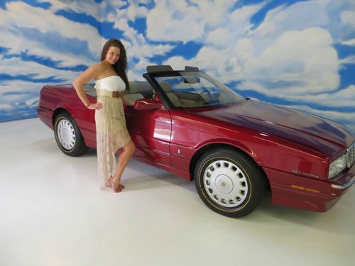 1993 cadillac allante, 39k miles, convertible no reserve classic pinia farina