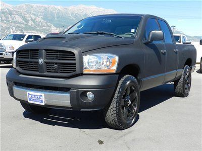 Dodge ram crew cab 4x4 laramie hemi custom wheels tires paint sunroof auto