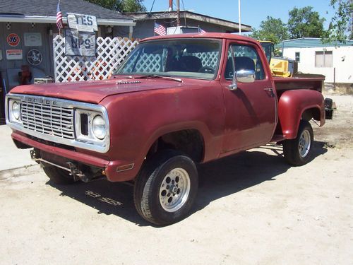 ***short bed-stepside***complete less engine