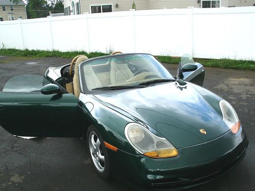 2000 porsche boxster roadster convertible 2-door 2.7l no reserve