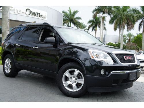 2011 gmc acadia sle all wheel drive,1 owner,clean carfax, florida!!!