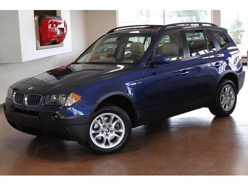 2005 bmw x3 2.5i automatic 4-door suv