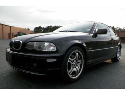 Bmw 325ci super low miles only 63k black on black sunroof leather no reserve