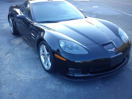 2006 chevrolet corvette z06 no reserve 2lz pack w navigation black black 7.0 427