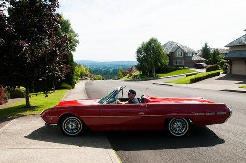 1962 ford thunderbird sport roadster 300 hp 390 ci v8 engine numbers matching