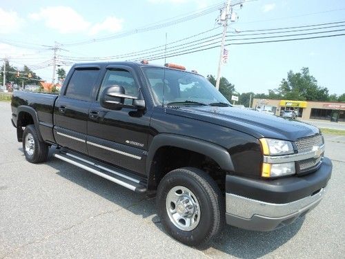 Chevrolet silverado 2500hd crew cab 8.1l 2wd 5th wheel hitch gmc sierra 4 door