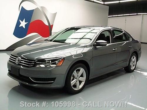 2013 volkswagen passat se auto heated seats alloys 2k!! texas direct auto