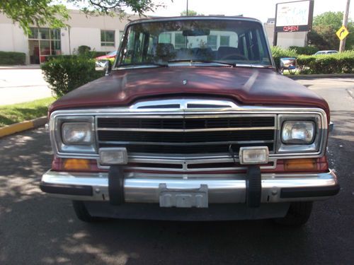 1986 jeep grand wagoneer base sport utility 4-door 5.9l